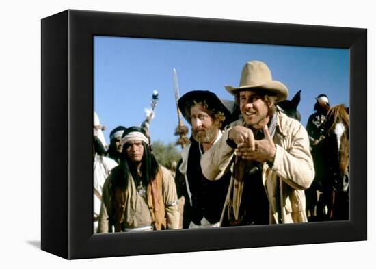 Le Rabbin au Far West THE FRISCO KID by Robert Aldrich with Gene Wilder and Harrison Ford, 1979 (ph-null-Framed Stretched Canvas