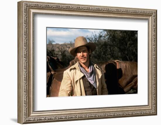 Le Rabbin au Far West THE FRISCO KID by Robert Aldrich with Harrison Ford, 1979 (photo)-null-Framed Photo