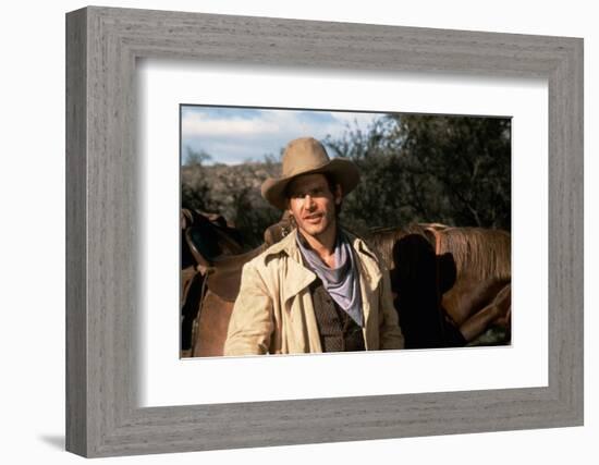 Le Rabbin au Far West THE FRISCO KID by Robert Aldrich with Harrison Ford, 1979 (photo)-null-Framed Photo