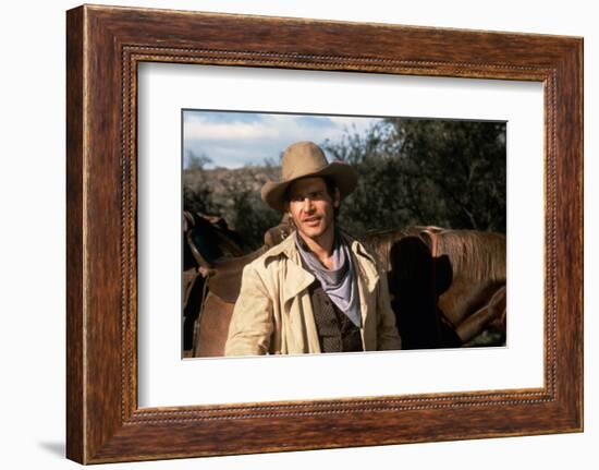 Le Rabbin au Far West THE FRISCO KID by Robert Aldrich with Harrison Ford, 1979 (photo)-null-Framed Photo