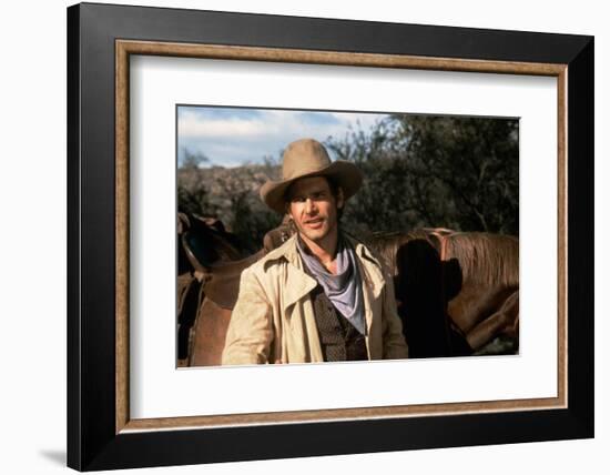 Le Rabbin au Far West THE FRISCO KID by Robert Aldrich with Harrison Ford, 1979 (photo)-null-Framed Photo