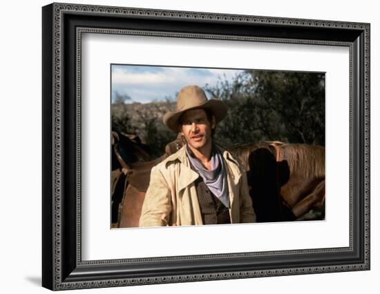 Le Rabbin au Far West THE FRISCO KID by Robert Aldrich with Harrison Ford, 1979 (photo)-null-Framed Photo