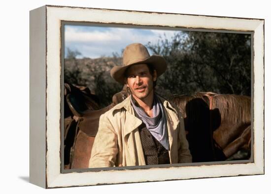 Le Rabbin au Far West THE FRISCO KID by Robert Aldrich with Harrison Ford, 1979 (photo)-null-Framed Stretched Canvas