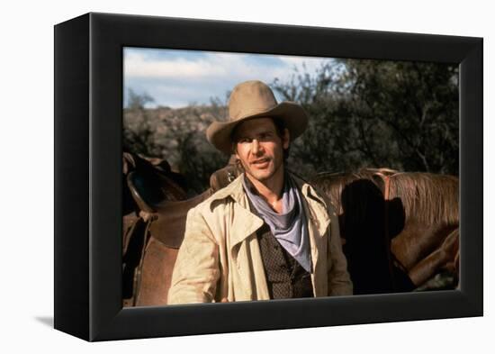 Le Rabbin au Far West THE FRISCO KID by Robert Aldrich with Harrison Ford, 1979 (photo)-null-Framed Stretched Canvas