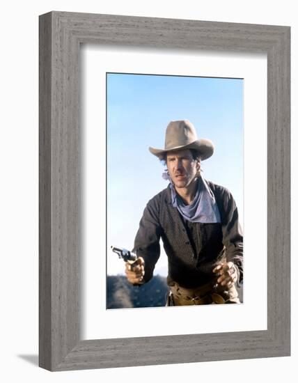 Le Rabbin au Far West THE FRISCO KID by Robert Aldrich with Harrison Ford, 1979 (photo)-null-Framed Photo