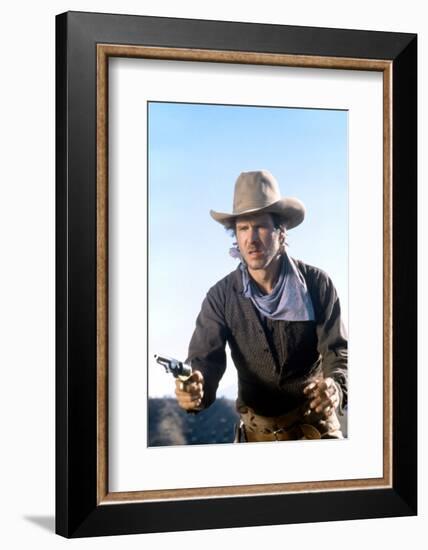 Le Rabbin au Far West THE FRISCO KID by Robert Aldrich with Harrison Ford, 1979 (photo)-null-Framed Photo