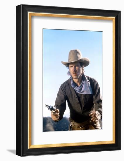 Le Rabbin au Far West THE FRISCO KID by Robert Aldrich with Harrison Ford, 1979 (photo)-null-Framed Photo