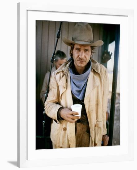 Le Rabbin au Far West THE FRISCO KID by Robert Aldrich with Harrison Ford, 1979 (photo)-null-Framed Photo