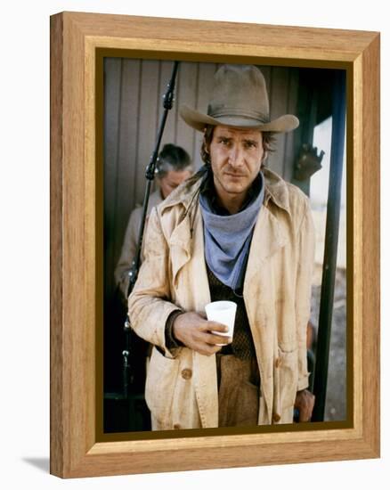 Le Rabbin au Far West THE FRISCO KID by Robert Aldrich with Harrison Ford, 1979 (photo)-null-Framed Stretched Canvas