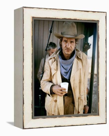 Le Rabbin au Far West THE FRISCO KID by Robert Aldrich with Harrison Ford, 1979 (photo)-null-Framed Stretched Canvas