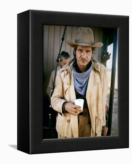 Le Rabbin au Far West THE FRISCO KID by Robert Aldrich with Harrison Ford, 1979 (photo)-null-Framed Stretched Canvas