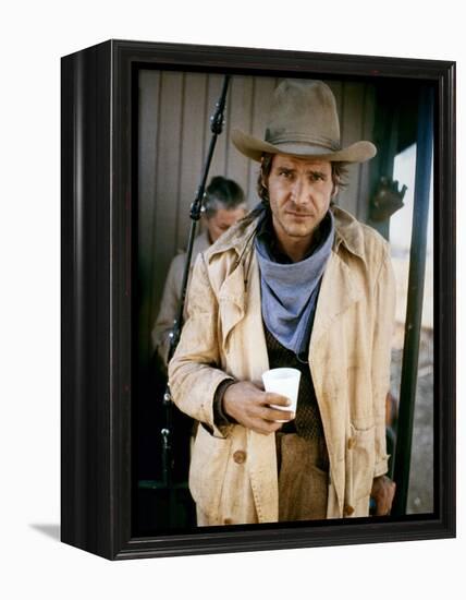 Le Rabbin au Far West THE FRISCO KID by Robert Aldrich with Harrison Ford, 1979 (photo)-null-Framed Stretched Canvas