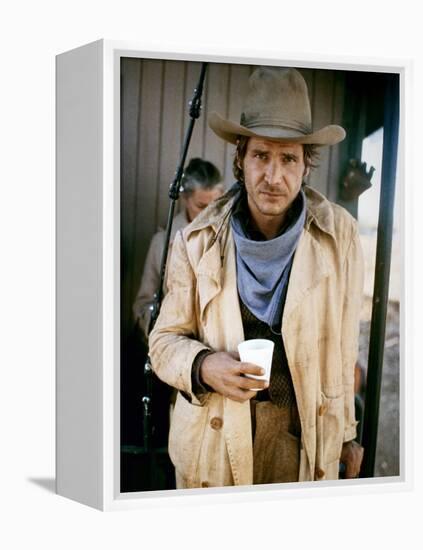 Le Rabbin au Far West THE FRISCO KID by Robert Aldrich with Harrison Ford, 1979 (photo)-null-Framed Stretched Canvas