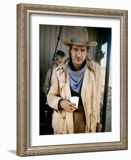 Le Rabbin au Far West THE FRISCO KID by Robert Aldrich with Harrison Ford, 1979 (photo)-null-Framed Photo