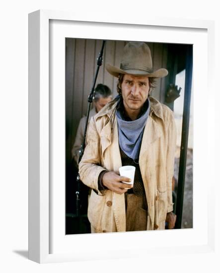 Le Rabbin au Far West THE FRISCO KID by Robert Aldrich with Harrison Ford, 1979 (photo)-null-Framed Photo