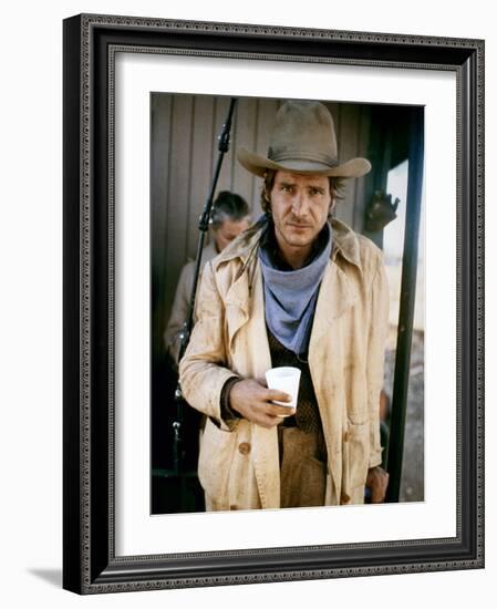 Le Rabbin au Far West THE FRISCO KID by Robert Aldrich with Harrison Ford, 1979 (photo)-null-Framed Photo