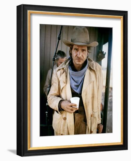 Le Rabbin au Far West THE FRISCO KID by Robert Aldrich with Harrison Ford, 1979 (photo)-null-Framed Photo