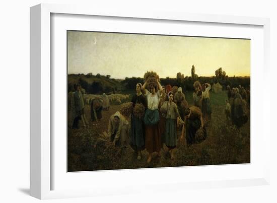 Le Rappel Des Glaneuses (Return of the Gleaners), 1859 (Mi 289)-Jules Breton-Framed Giclee Print
