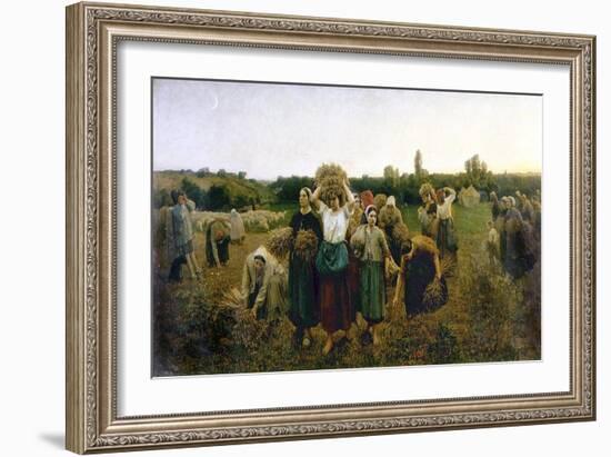 Le rappel des glaneuses-Jules Breton-Framed Giclee Print