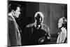 Le realisateur Otto Preminger,Tom Tryron and Romy Schneider sur le tournage du film Le Cardinal THE-null-Mounted Photo