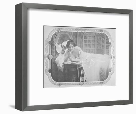 'Le Reconfort', 1900-Unknown-Framed Photographic Print