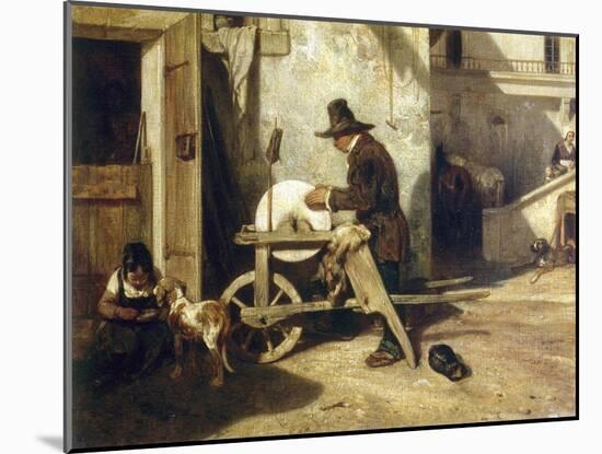 Le remouleur-Alexandre Gabriel Decamps-Mounted Giclee Print