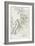 Le renard et les raisins-Gustave Moreau-Framed Giclee Print