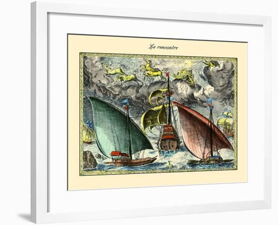 Le Rencontre-Frans Huys-Framed Art Print