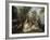 Le Repas au retour de la chasse-Nicolas Lancret-Framed Giclee Print