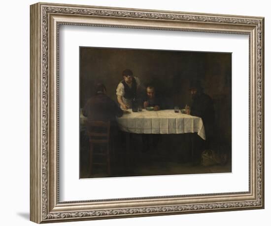 Le Repas des Pauvres-Alphonse Legros-Framed Giclee Print