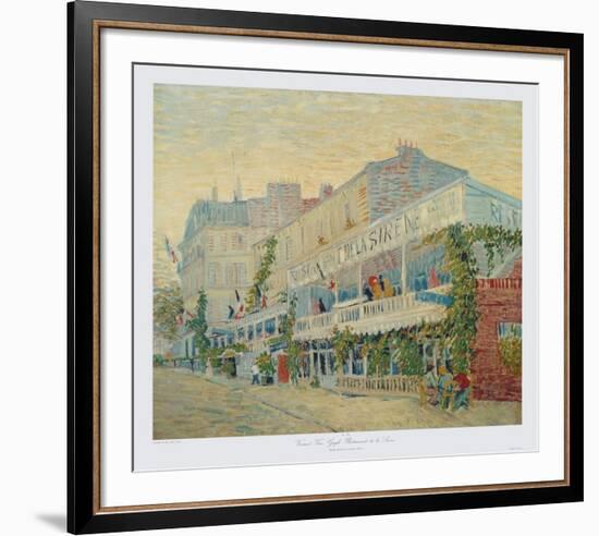 Le Restaurant de la Sirène-Vincent van Gogh-Framed Collectable Print