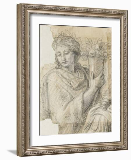 Le Rétablissement de la navigation-Charles Le Brun-Framed Giclee Print