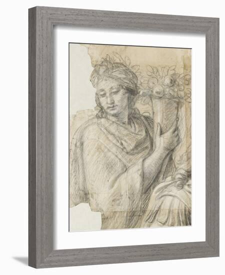 Le Rétablissement de la navigation-Charles Le Brun-Framed Giclee Print