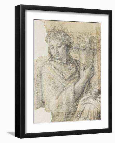 Le Rétablissement de la navigation-Charles Le Brun-Framed Giclee Print