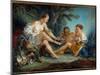 Le Retour De La Chasse De Diane Painting by Francois Boucher (1703-1770) 1745 Sun. 0,94X1,31 M Pari-Francois Boucher-Mounted Giclee Print