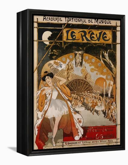 Le Reve, 1891-Théophile Alexandre Steinlen-Framed Premier Image Canvas