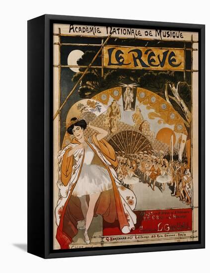 Le Reve, 1891-Théophile Alexandre Steinlen-Framed Premier Image Canvas