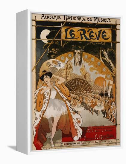 Le Reve, 1891-Théophile Alexandre Steinlen-Framed Premier Image Canvas