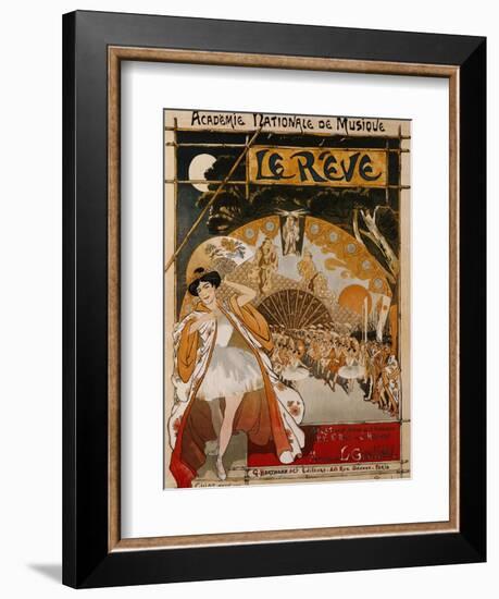 Le Reve, 1891-Théophile Alexandre Steinlen-Framed Giclee Print