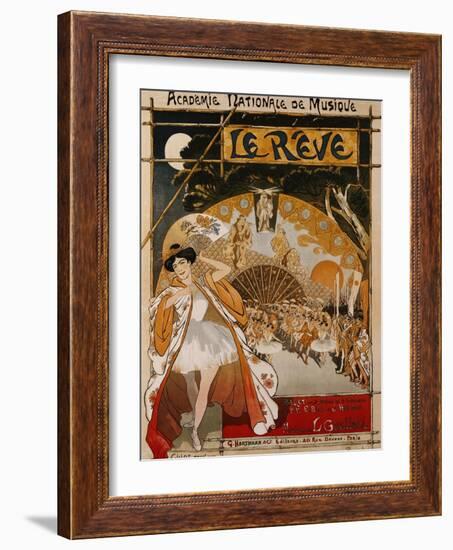 Le Reve, 1891-Théophile Alexandre Steinlen-Framed Giclee Print