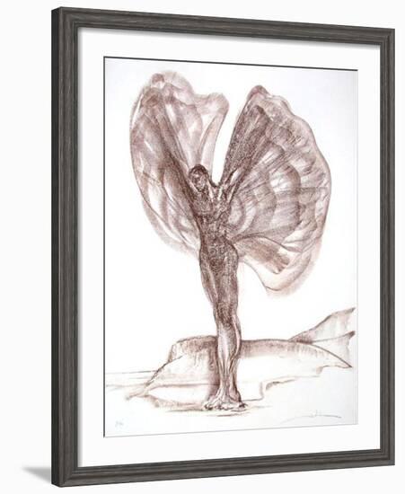 Le Rêve D'Icare-Bernard Jobin-Framed Limited Edition