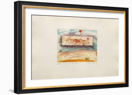 Le Rêve-René Carcan-Framed Limited Edition