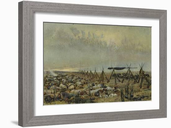 Le Reve-Jean-Baptiste Edouard Detaille-Framed Giclee Print