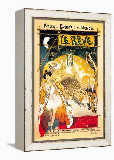 Le Reve-Théophile Alexandre Steinlen-Framed Stretched Canvas