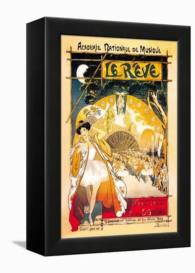 Le Reve-Théophile Alexandre Steinlen-Framed Stretched Canvas