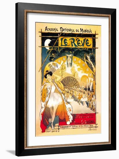 Le Reve-Théophile Alexandre Steinlen-Framed Art Print