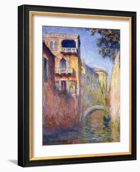 Le Rio de La Salute, 1908-Claude Monet-Framed Giclee Print