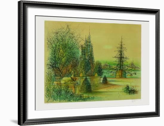 Le Rivage Enchanté-Jean Carzou-Framed Limited Edition