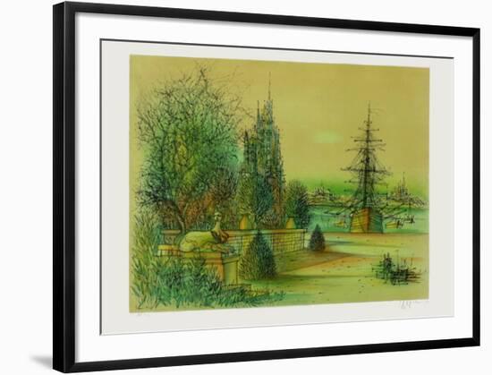 Le Rivage Enchanté-Jean Carzou-Framed Limited Edition