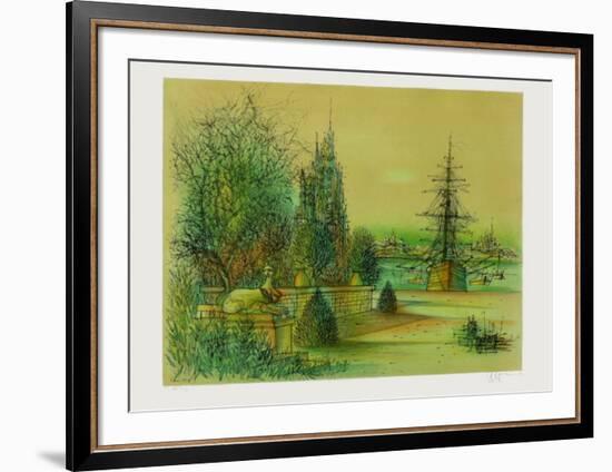 Le Rivage Enchanté-Jean Carzou-Framed Limited Edition